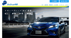 Desktop Screenshot of netzchubu.co.jp
